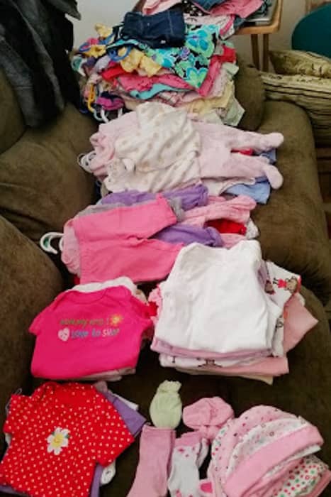 29 weeks with Olivia: She gets a whole new wardrobe