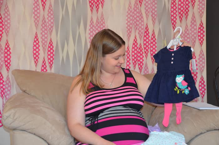 32 weeks with Olivia: NSTs and Baby Showers!