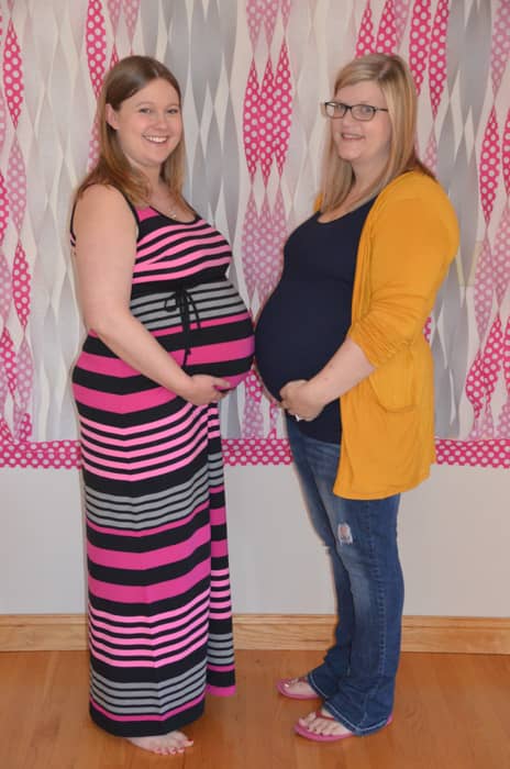 32 weeks with Olivia: NSTs and Baby Showers!