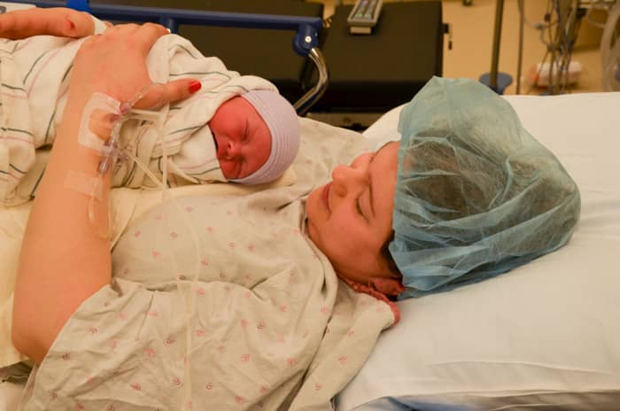 I fell in love in an operating room (Or: Olivia's Birth Story, Part 2)