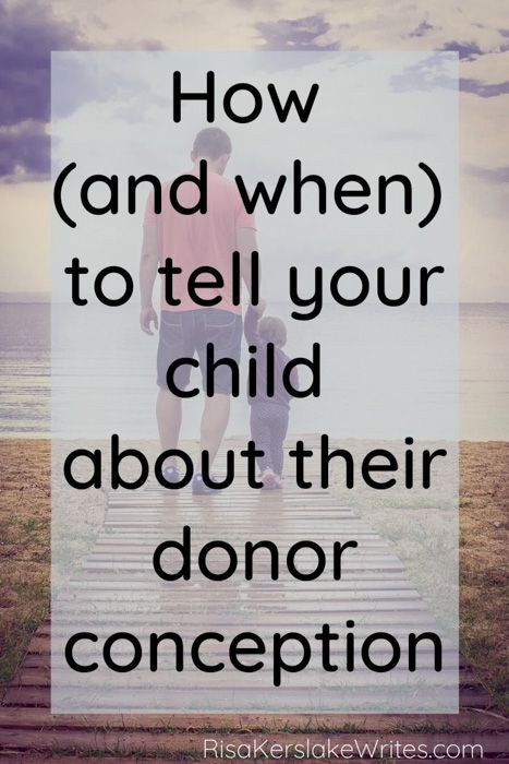 How (and when) to tell your child about their donor conception