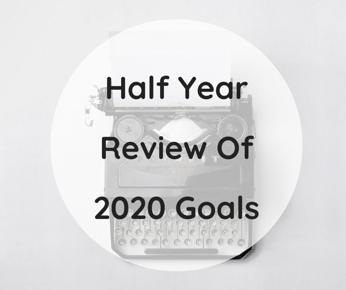 2020 goals: Halfway there