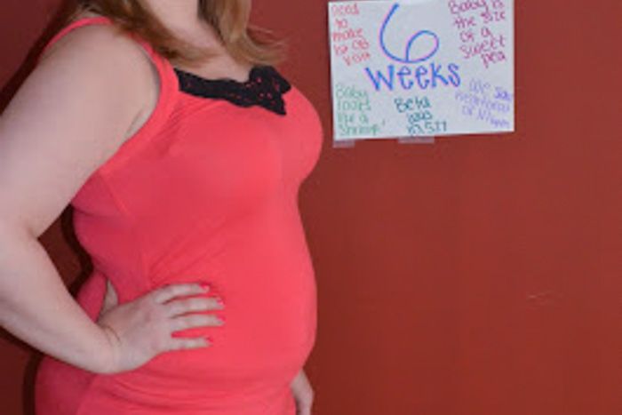 Pregnancy bump photos with Olivia