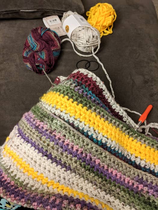 Crocheting: Two weeks later