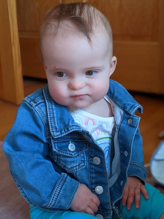 Emelia at 12 months