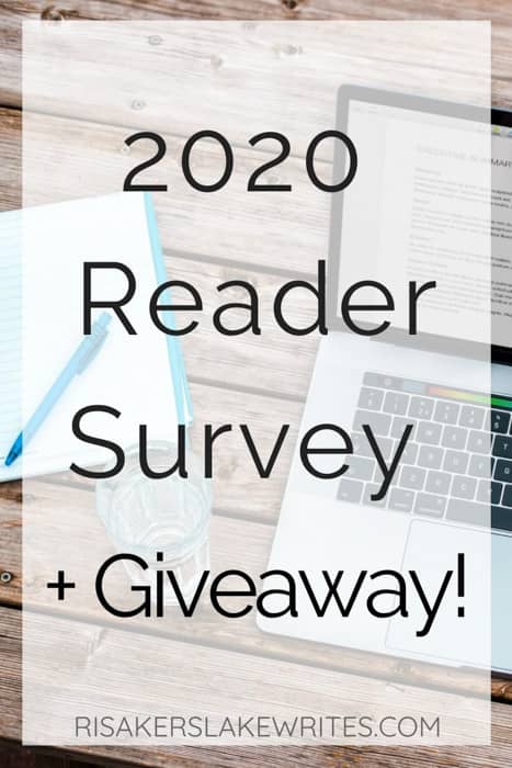 2020 Reader Survey + Giveaway!