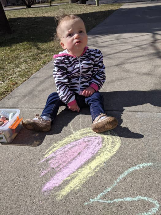 Emelia at eighteen months