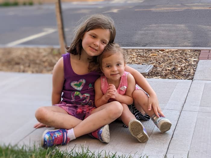 That night we got ice cream because the kids were driving us nuts