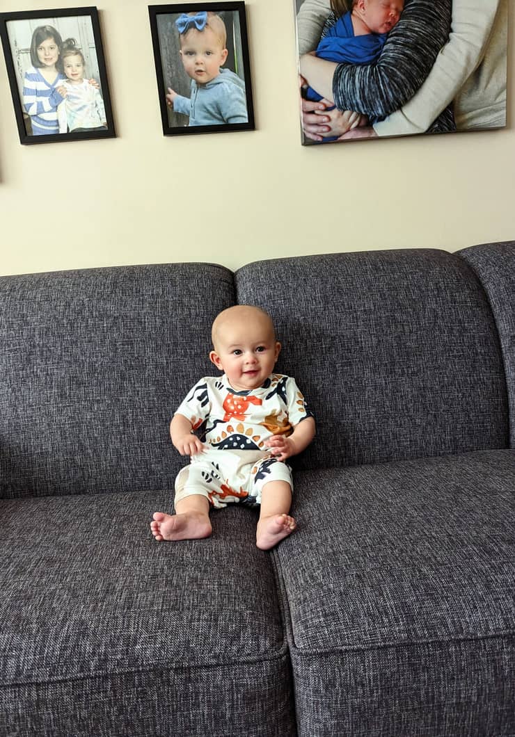 Austin at 4 months